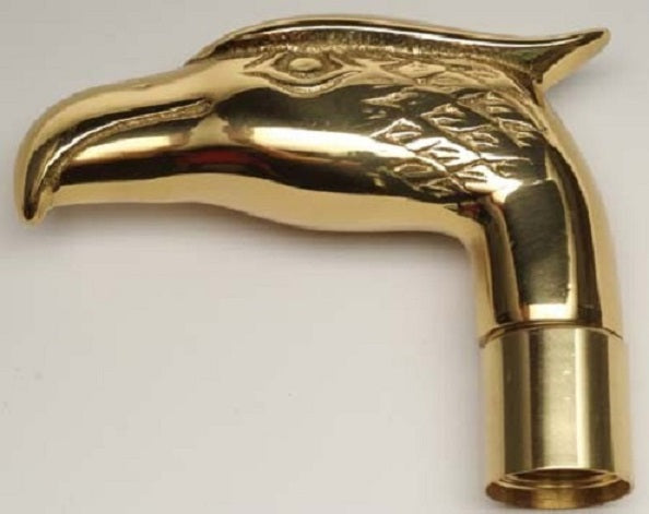 Eagle Head Brass Cane Handle (Shopify) – Kentucky Walking Stick