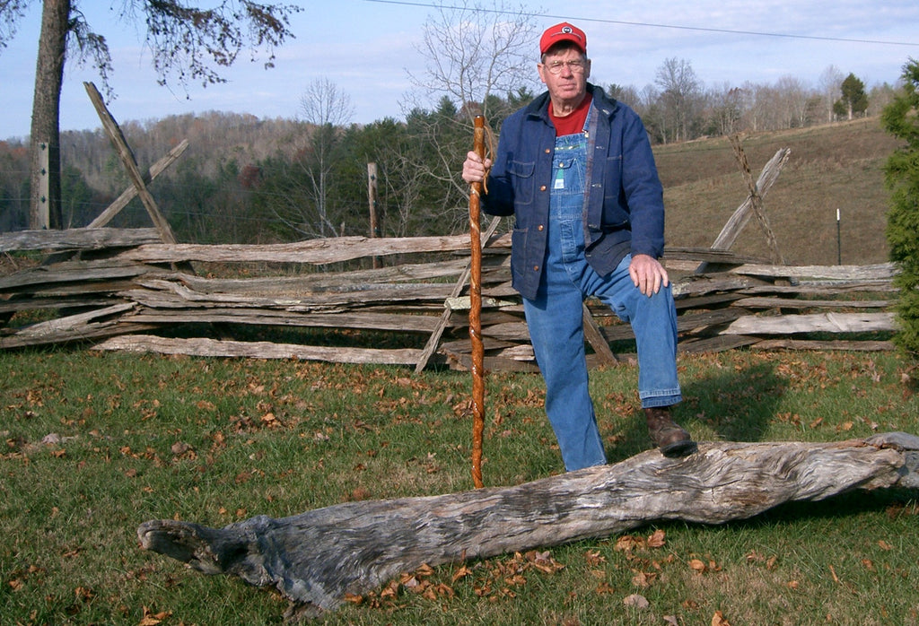 Handmade Traditional Walking Stick 55"-60" (Shopify)
