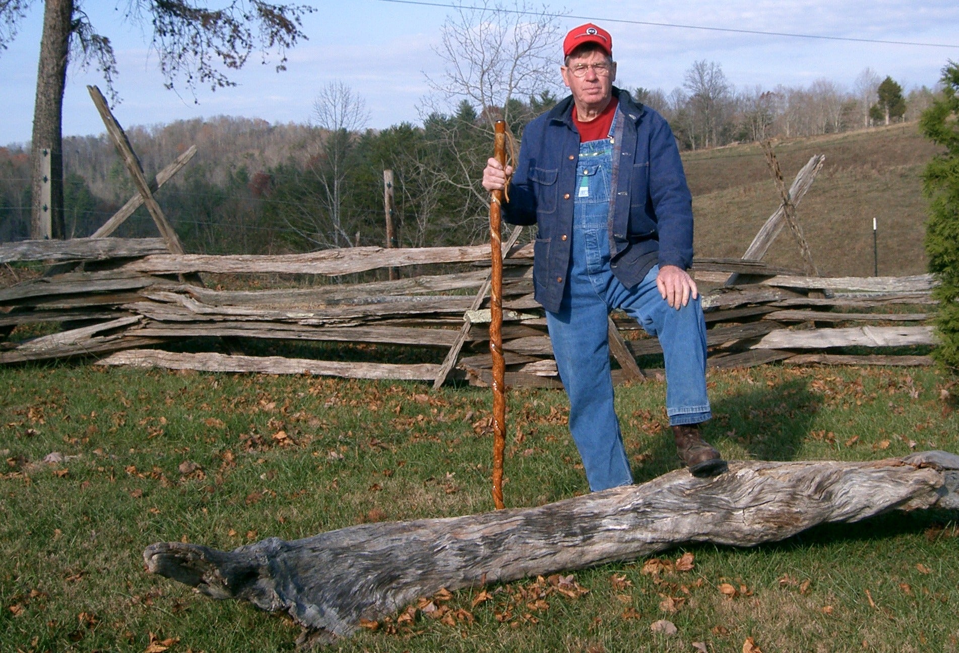 Handmade Traditional Walking Stick 55"-60" (Shopify)
