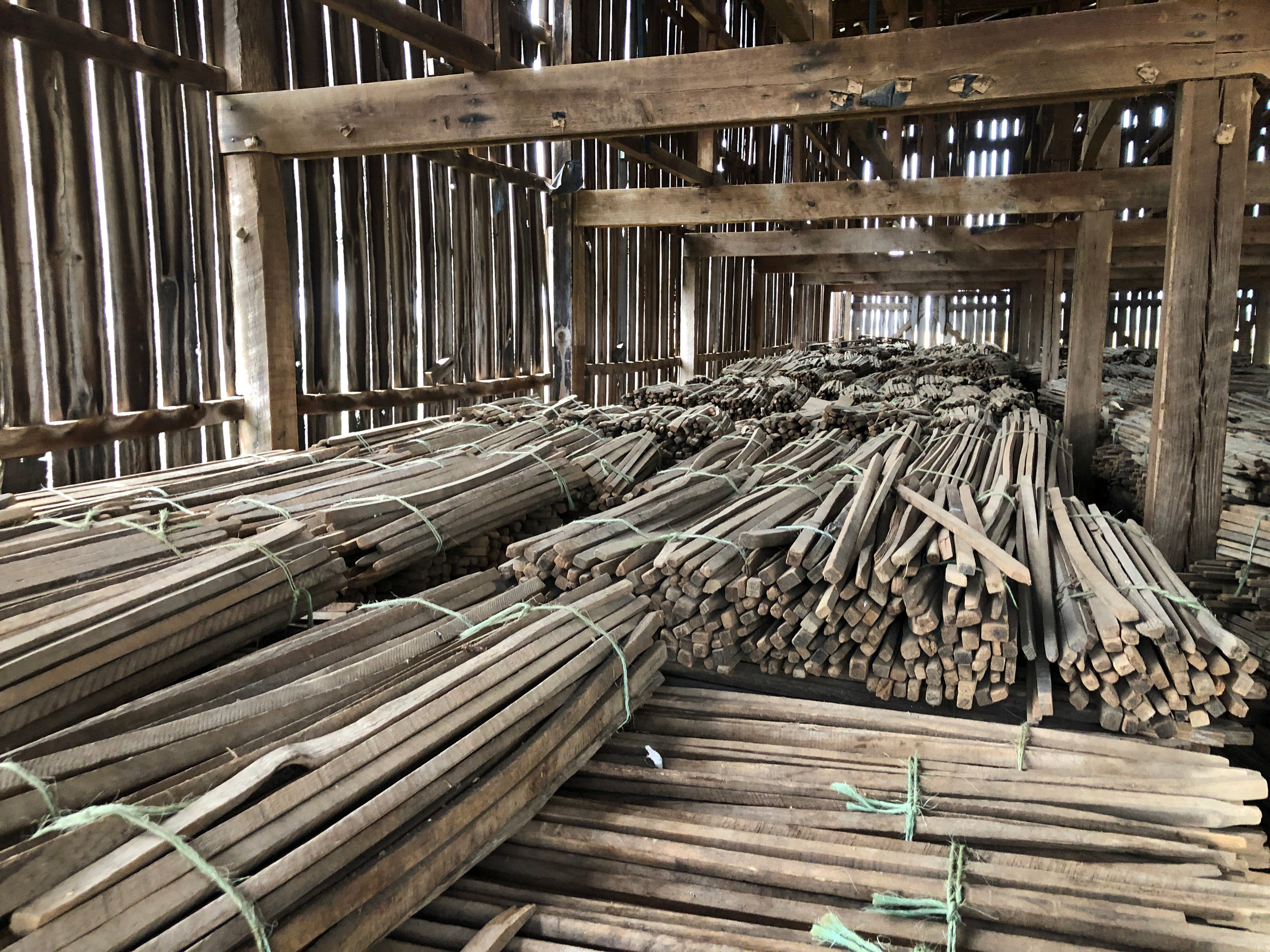 Rustic Tobacco Sticks, Vintage Tobacco Sticks, Farm Sticks