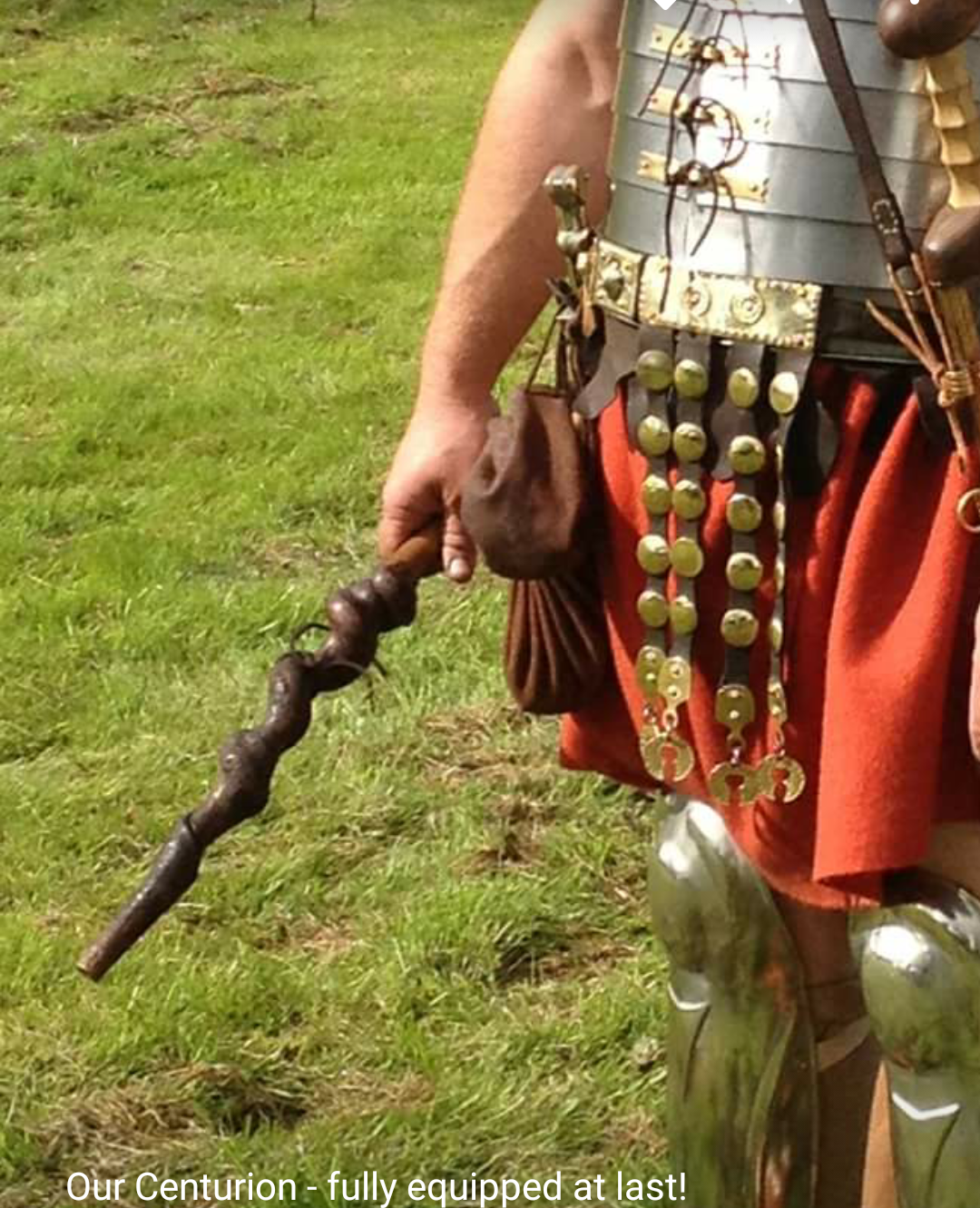 Vitis Stick, Roman Vitis Stick, Roman Reenactors, Roman Prop